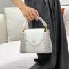 2025 Spring Fashion Women's Ostrich Pattern Crossbody and Shoulder Handbag