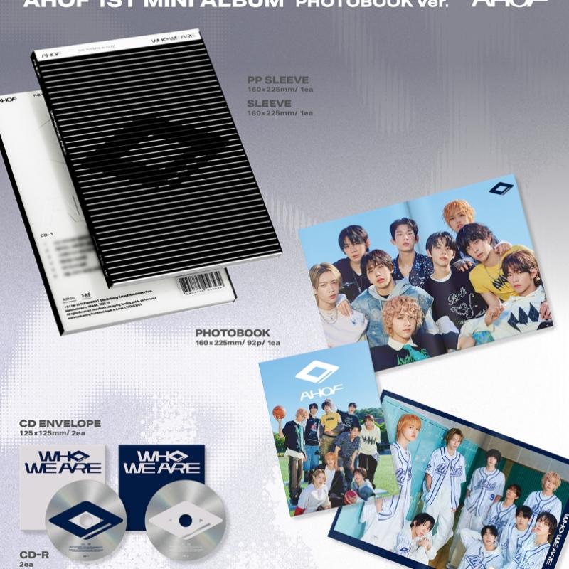 Ahof   Who We Are   1st Mini Album  Photobook Ver. 