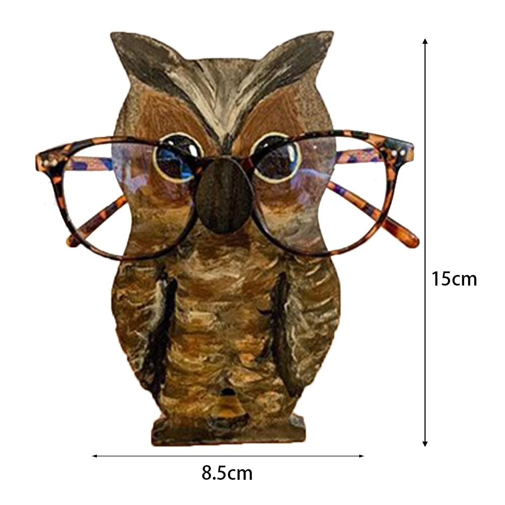 1/3pc Cute Animal Glasses Holder Rack Cartoon Cat Fox Sloth Dog Sunglasses Holder Display Stand Showcase Home Office Desk Decor