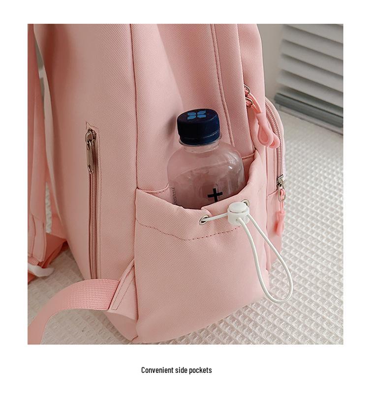 Mochila Transfronteiriça Leve e de Grande Capacidade para Estudantes - Ideal para Ensino Fundamental II, Ensino Médio e Faculdade.