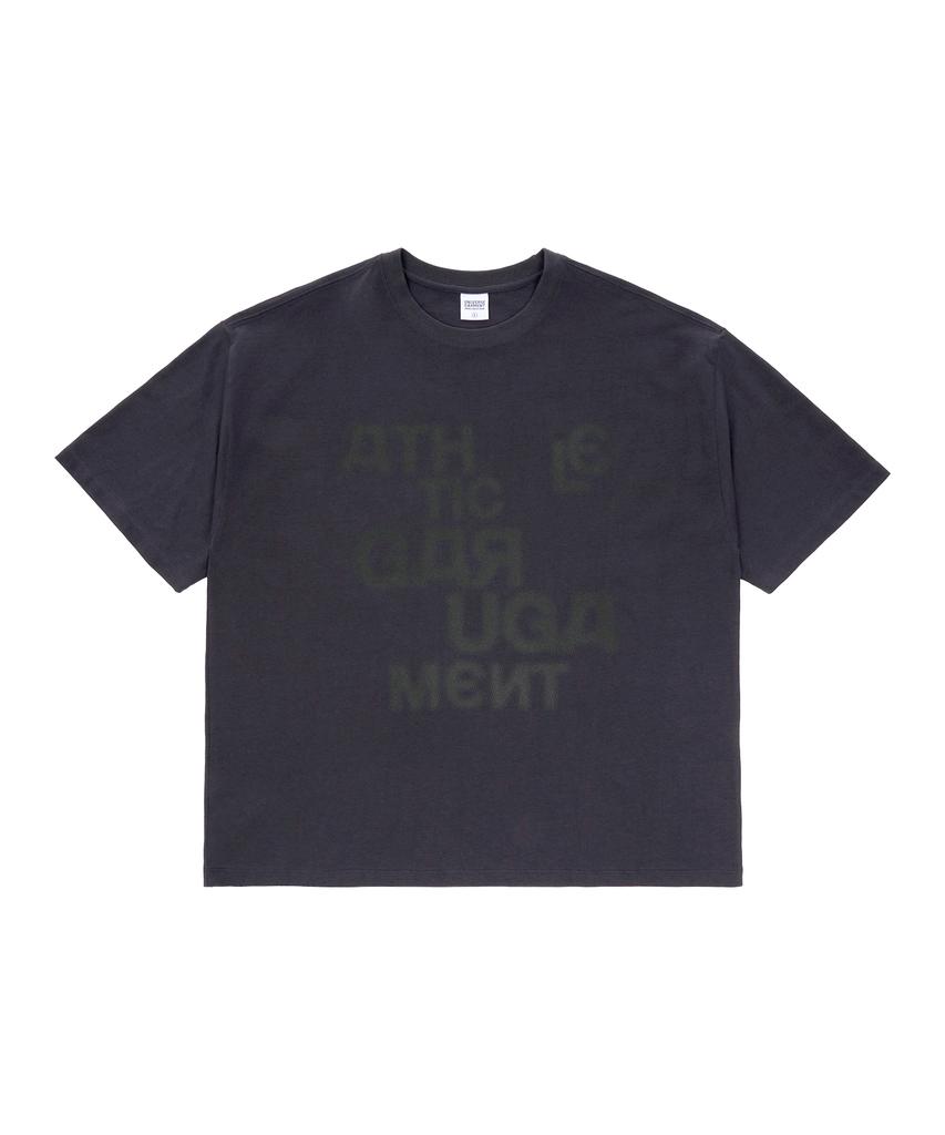 Yunibeoseugameonteu Signed Graffiti T-Shirt_Charcoal
