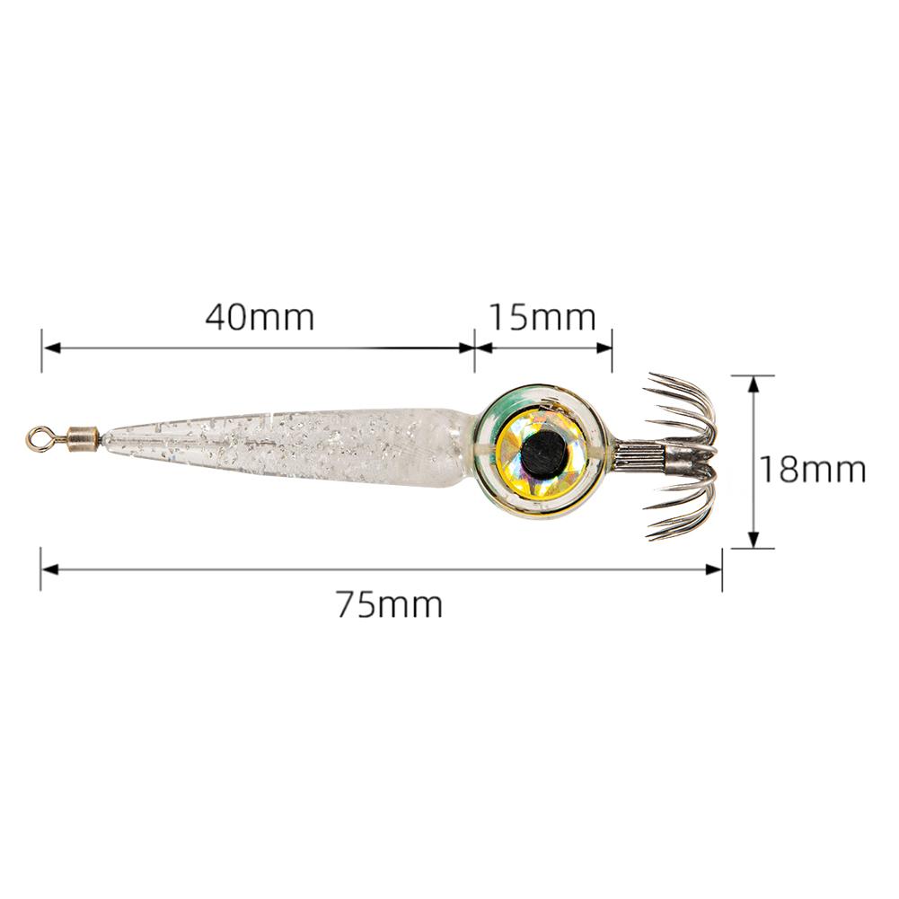 

Portable Squid Barb Hook Stainless Steel Retractable Squid Six Hooks Corrosion Preventive Tackle Tools Sea Fishing Accessories