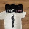 Lot of 3 New G Eazy Skull Script Black White T-Shirt Medium Rap Hip Hop Concert
