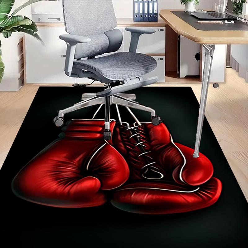 1pc boxing gloves Carpet, Office Rug Outdoor Mat Home Decor Area Carpet Festival