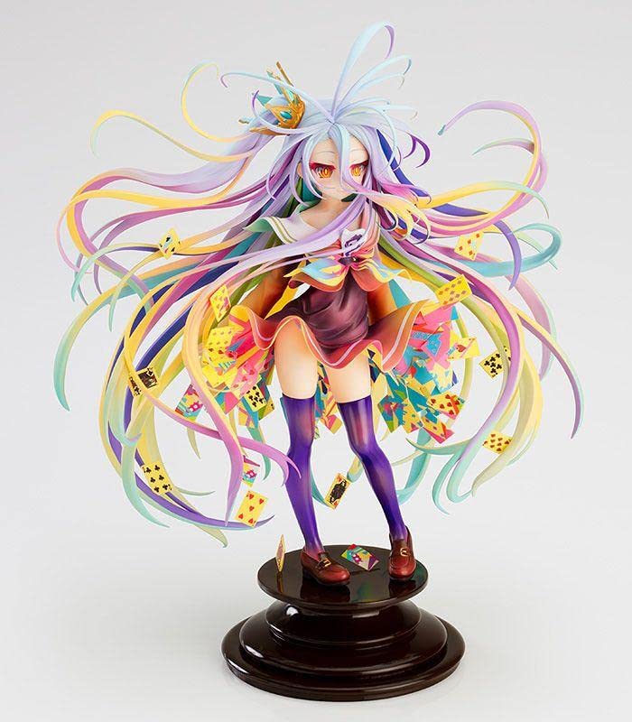 No Game No Life White Yu Enokimiya Art Works Scale Plastic Painted Complete Figure 1/7
