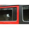 Rear Door Window Glass Decoration Cover Trim for Jeep Wrangler JK JL Gladiator JT 2007-2025 4-Doors Car Exterior Accessory Black Interior Mirrors 6
