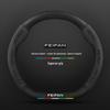 Suede Genuine Leather Steering Wheel Cover for Rising Auto F7, ER6, MARVEL R, R7