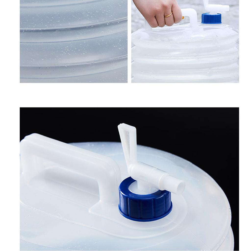 Portables Water Storage Container Leak Proof Water Dispenser Water Storage Tanks for Campers Family Gatherings
