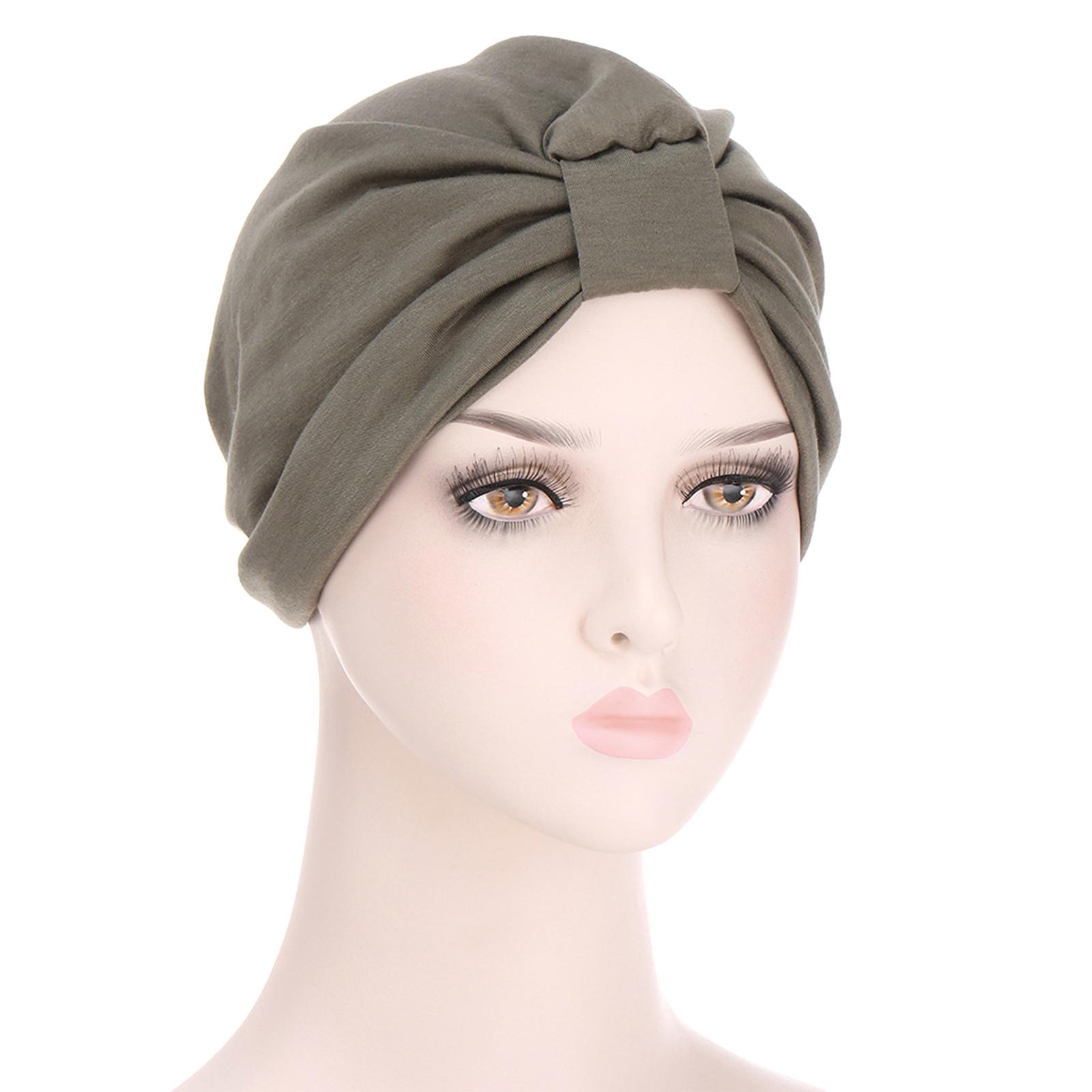 Женская мусульманская стрейч-тюрбан — фото 7