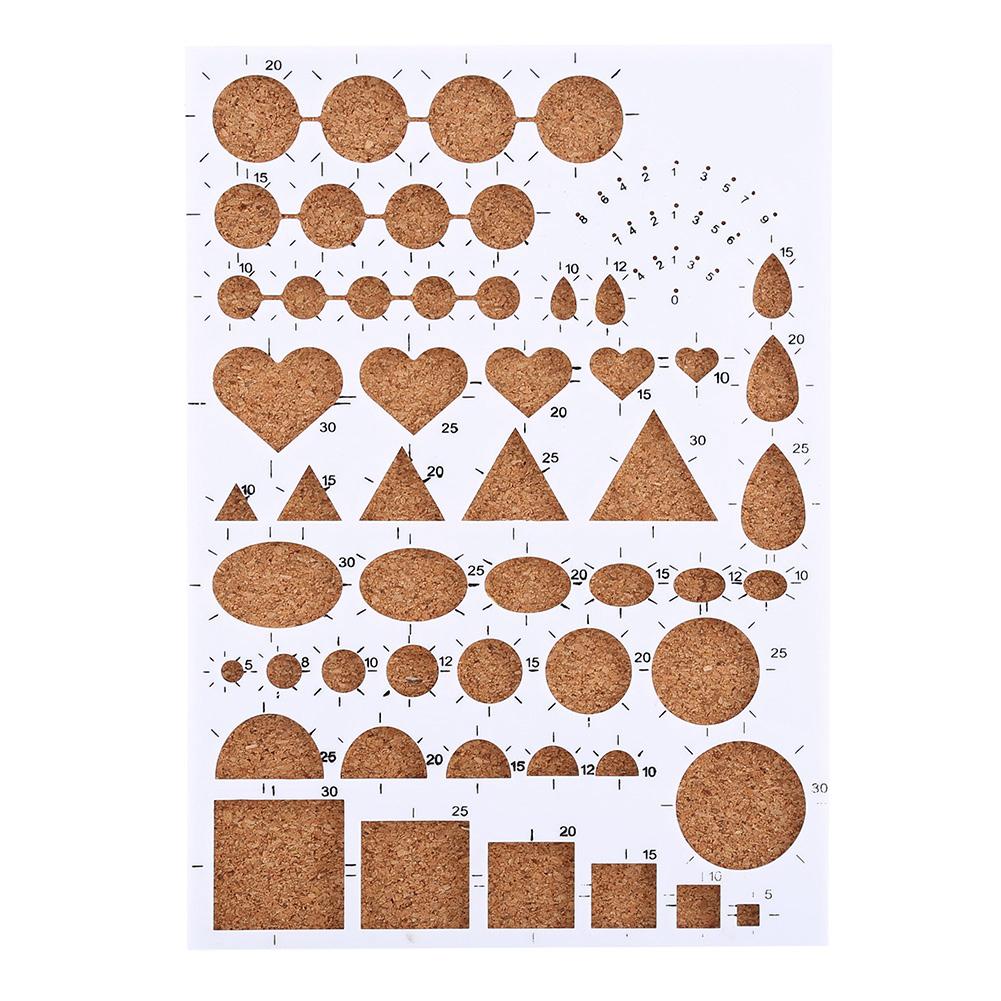 1 Set Quilling Paper Rolling Kit Slotted Tools Tweezer Ruler For   Decoration