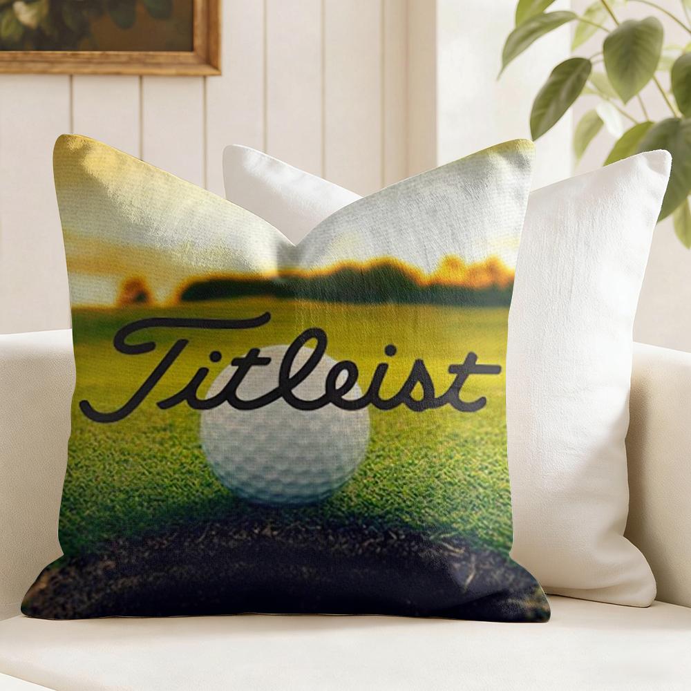 Merk TtTitleist Kussenhoes Eco Linnen Kussensloop Dubbelzijdige Print Ademend Duurzaam Rits Woondecoratie Cadeau