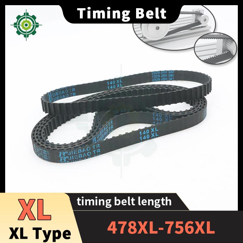 478XL To 756XL XL Timing Belt XL Synchronous Belt XL Drive Belt XL Rubber Belt XL Synchronous Timing Belt XL Closed Loop Belt XL