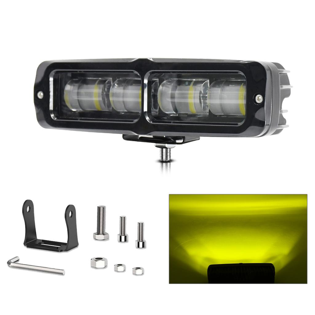 2 sztuki LED Robocze Światło 6000K 6 cali Samochodowe Robocze Światło Światła Do Jazdy IP68 Wodoodporne Reflektory Do
