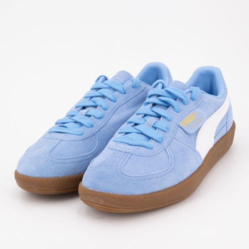 Baskets light blue white palermo cuir Homme PUMA