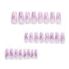 24 Pieces Glitter Nail Nail Art Special Nail Film Smudge Watercolor Nail Nail Sticker Nail Art Film Fake Nail