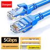 Cabo de Rede Patch Shengwei Azul CAT6 Gigabit Ethernet