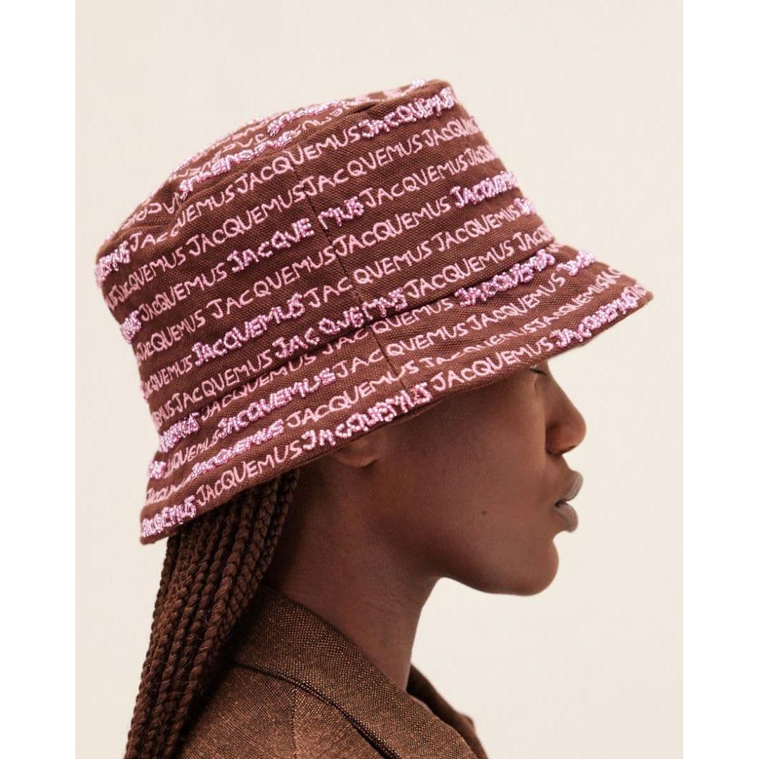 Used Jacquemus 23ss bucket hat pink
