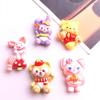 Resin Accessories: Fox & Rabbit Magnets, Keychains, Phone Case Decor, Cream Glue DIY