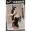 Domila Cross-border Erotic Lingerie Sexy Passion Bunny Patent Leather Suit Teasing One-piece Uniform Seduction