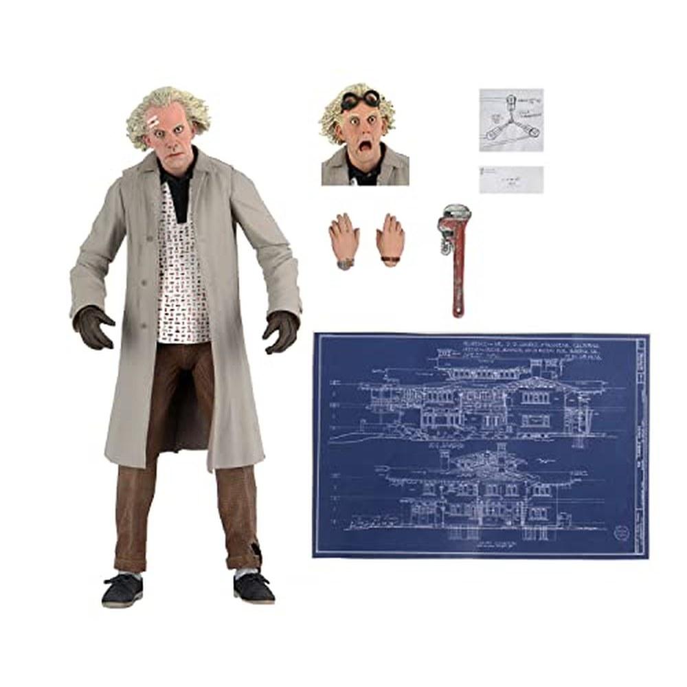 NECA Back To the Future Doc Brown 1955 7-inch Action Figure