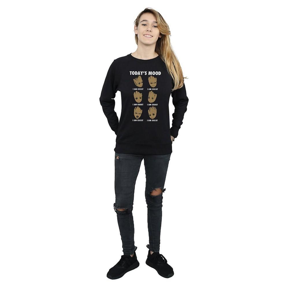 Guardians Of The Galaxy Womens/Ladies Today´s Mood Groot Sweatshirt