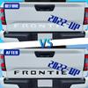 3d Emblem Tailgate Frontier Letters Rear Trunk Badge Sticker Decals Cover Trim For   Car Exterior Accessories