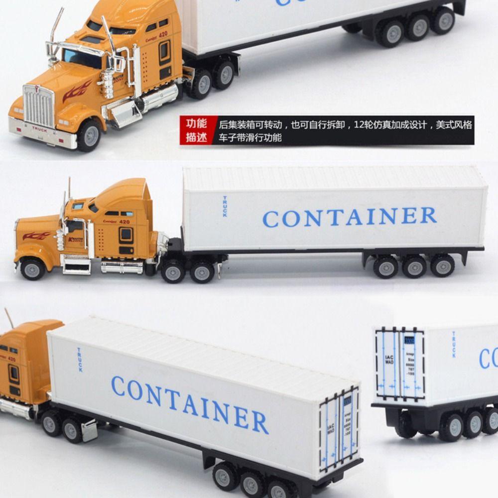1:65 Vehicles Truck Model Transport Cars Toy Detachable Engineering Car Model  Kids