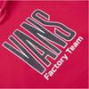 Vans Hooded Fleece Lined Casual Sports Long Sleeved Sweatshirt Unisex Red VN0A3QSAFTZ