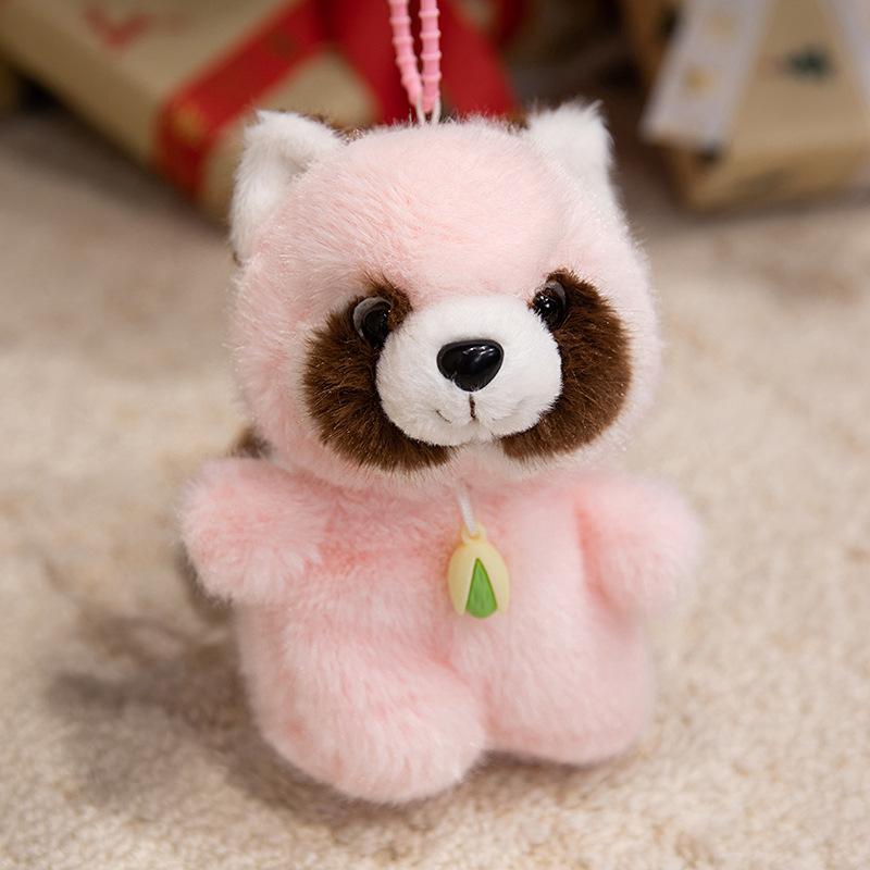 Cute Small Fragrance Pendant Giant Panda Plush Toy Lamb Doll Bag Pendant Zoo Gift Gift