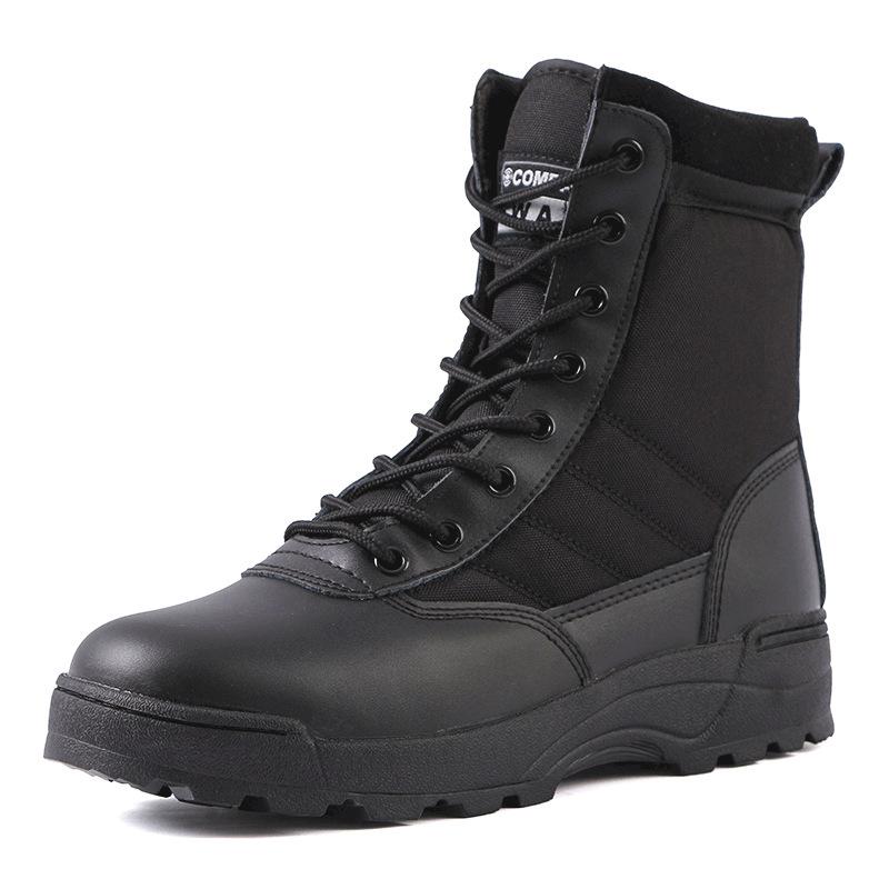 Men's Boots 2025 New Tactical Boots Special Force Desert Combat Boots Men Work Shoes Outdoor Hiking Ankle Boots