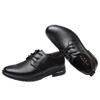 Warm Leather Shoes Men's Genuine Leather Business Dress Black British Casual Cowhide Soft-soled Anti-leather Shoes