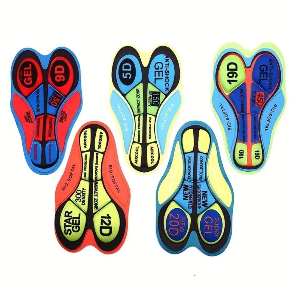 Shockproof Men Cycling Gel Pad 12D 19D 20D Bicycle Seat Cushion Motorcycle Riding