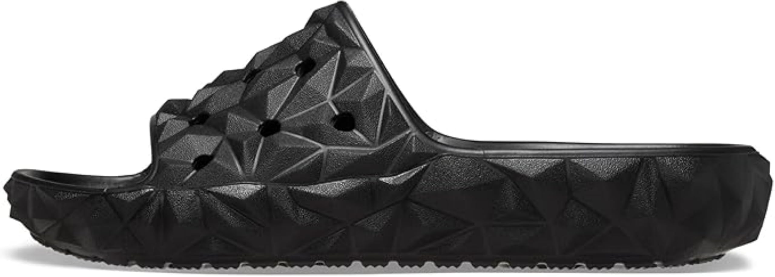

Crocs Classic Geometric Slide 30cm Sandals, Black, чёрный