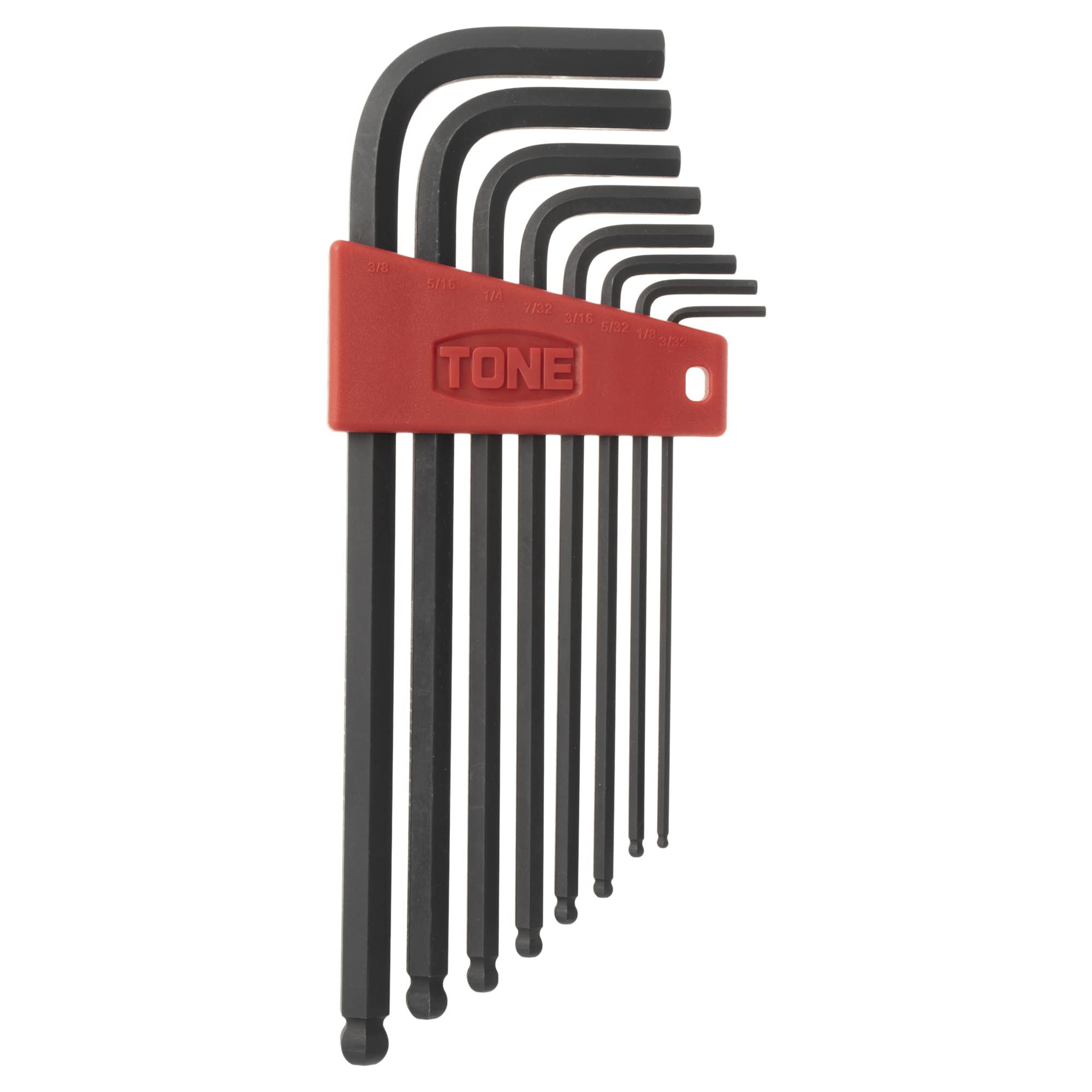 

TONE Long Ball Point Wrench Set L-Shaped Set, BPLB800, 8-Piece