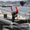 Fishing Accessory Compact Boat Rod Holder with Clamp Base Heavy Duty |
