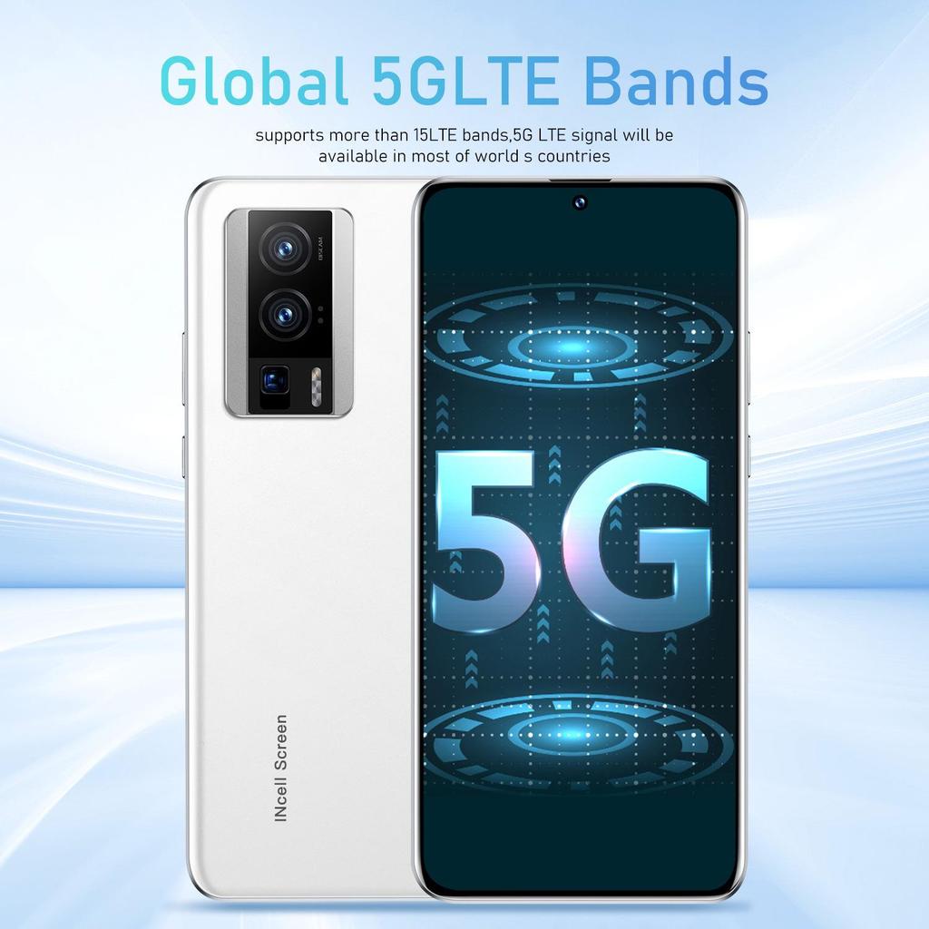 F5 Pro Mobile Phone: 16GB RAM, 1TB Storage, 4G, Center Hole Display, Supports Dropshipping