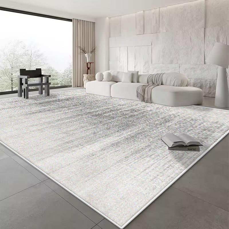 Nordic Abstract Carpet Living Room Light Luxury Decoration Sofa Coffee Tables Rug Bedroom Bedside Easy Clean Soft Mat Non-slip