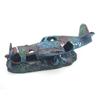 Fighter Fish Tank Decoration Resin Crafts Wreckage Hide Cave For Fish Shrimp Aquarium Landscaping Ornaments