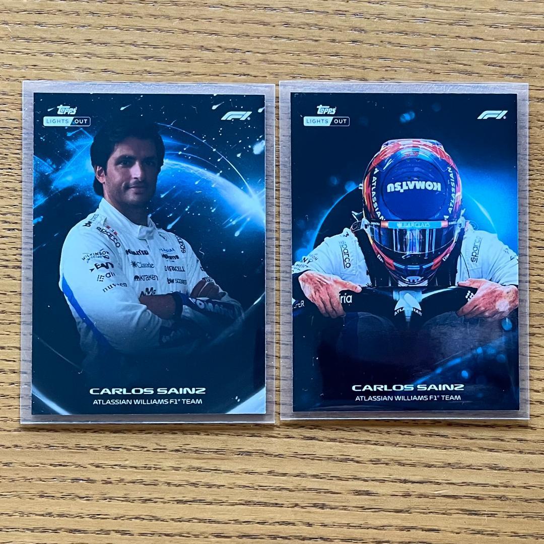 Used 2026 Topps F1 Lights Out - Sainz Set of 2