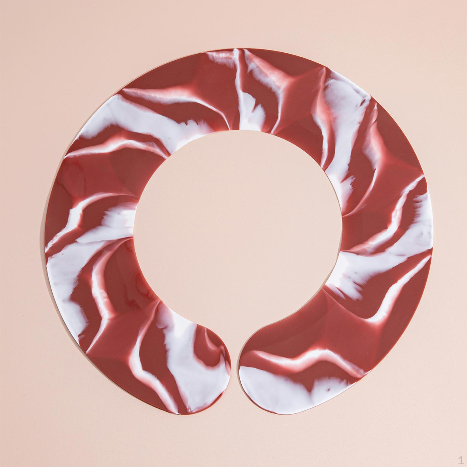 

Накидка для стрижки волос, мягкая шаль, защита для шеи, водонепроницаемый парикмахерский воротник, краска Brown