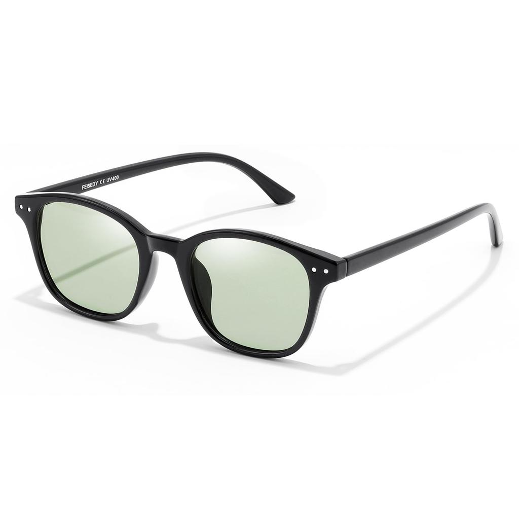 FEISEDY Sunglasses for Men and UV400 Colored B1369 Women, Protection, Popular, Stylish, Lightweight, Lenses, Driving, Commuting, Travel, Fashionable,