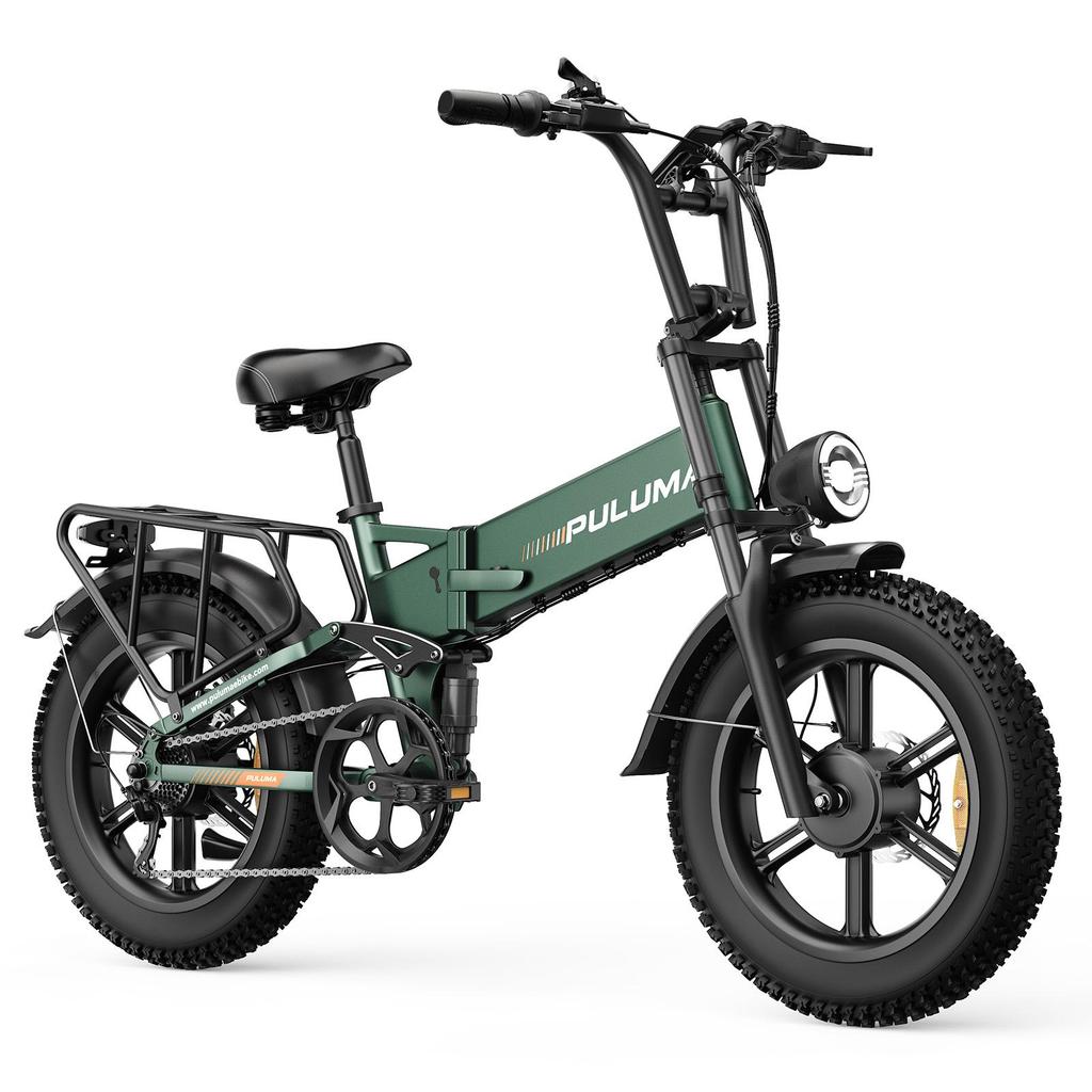 PULUMA PE500 Folding Electric Bike Dual Motor 20inch with 48V17.5AH Battery