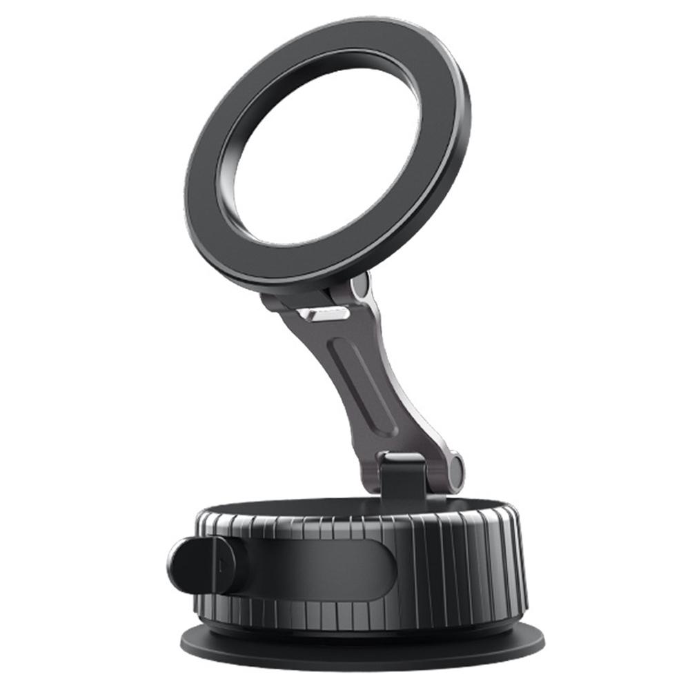 

M003 Сумісний з MagSafe Автомобільний Тримач для Телефону Вакуумне Кріплення на Присосці Складаний Кронштейн для Мобільного Телефону A