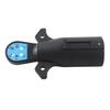 Plug Tester 12V 7 Pin Towing Light Tester 7 Way Plug Socket Tester Trailer Plug Tester Circuit Plug Tester Auto Trailers