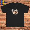 Neues T-Shirt Scrat Charakter NutCoholic Schwarz Grau Weiß Marineblau Größe S 3XL