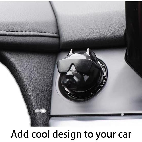 Zipelo Car Push To Start Button Cover, Vehicle Interior Engine Ignition Switch Protection Button Cover Sticker, Bully Dog Car One Button Start Stop