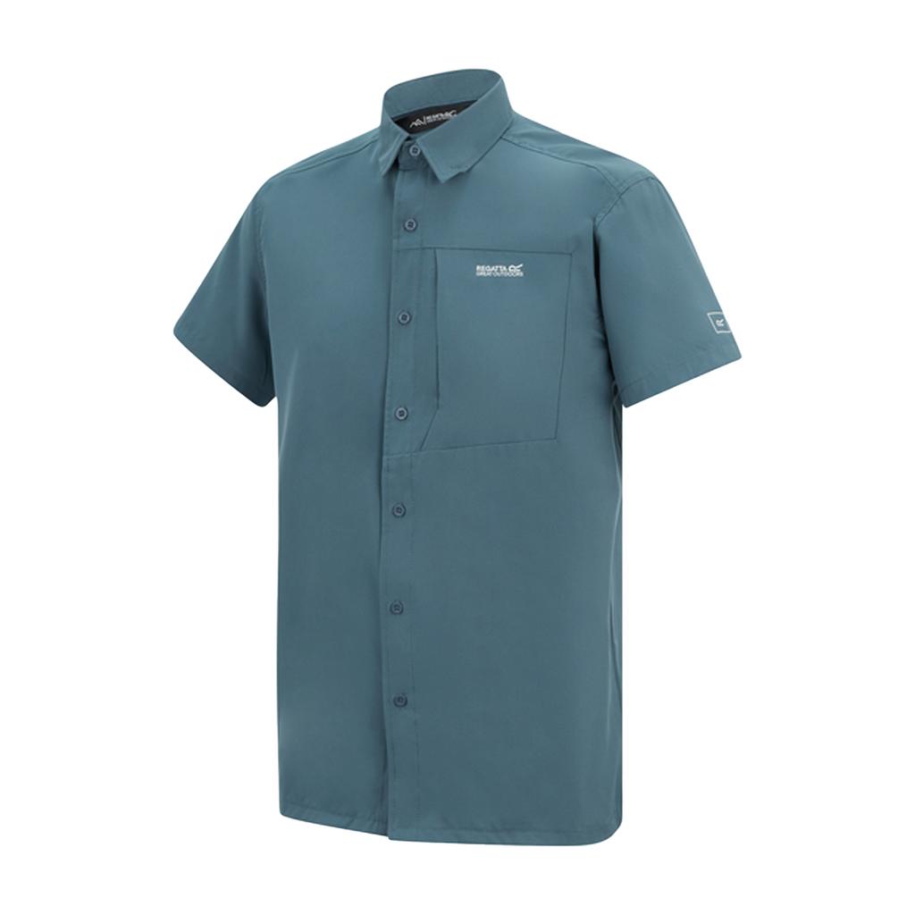Regatta Mens Insect Repellent Short-Sleeved Travel Shirt