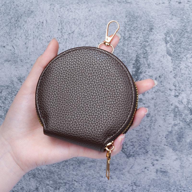 Portable Korean Style Multi-functional Zipper Coin and Earphone Bag