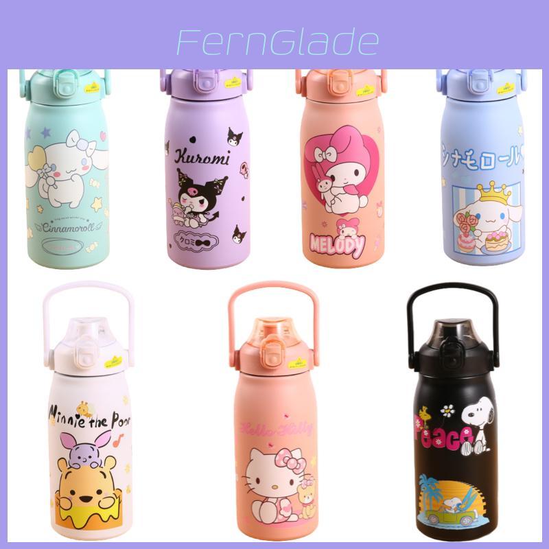 Cartoon Sanrio Insulated Thermos With Large Capacity Purple Cool Rice Color No)
