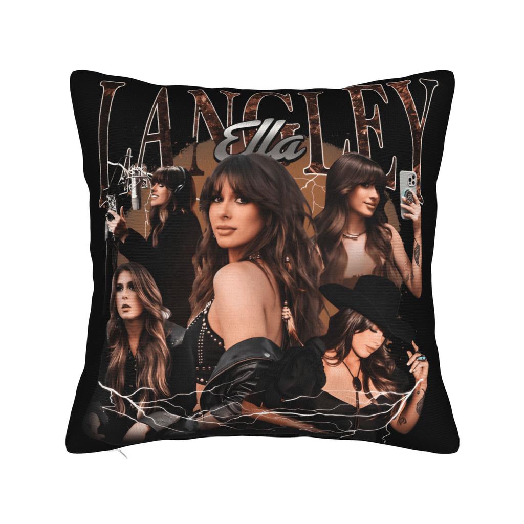 Ella Langley wpap pop art Pillowcases Novelty Pillow Case For Sofa Bedroom Home Decor Comfy Pillow Cover